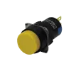 Pushbutton, yellow, 2NC+2NO