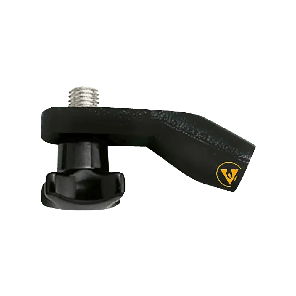ESD angle adapter SPANNFIX for screwing on (M12x1.5) dissipative