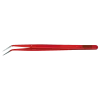 Anatomical forceps 150 mm shape 22b with guide pin serrated, lacquered
