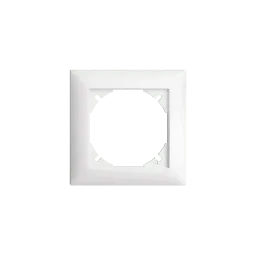 Cover frame EDIZIOdue 1×1 white