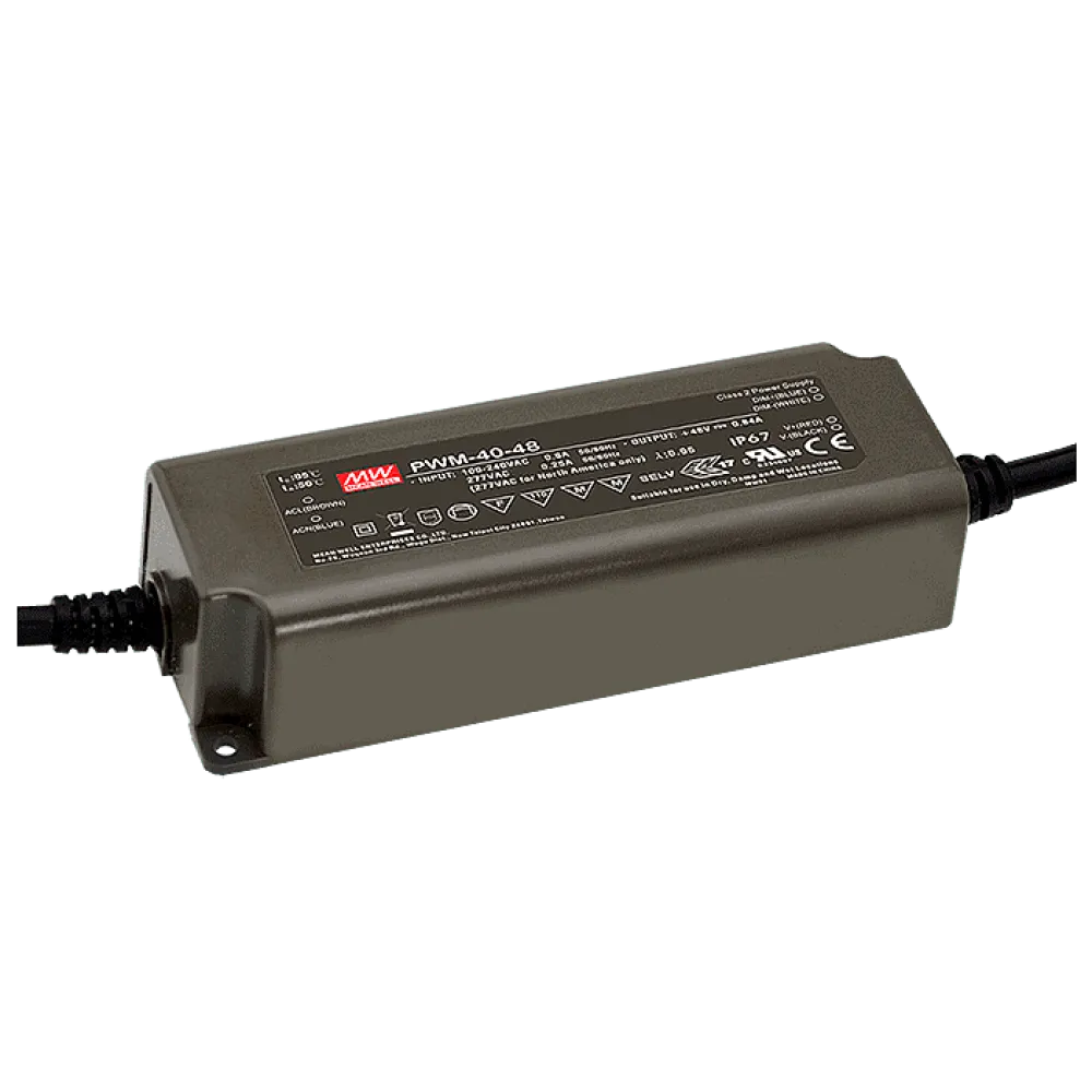 40W LED Driver with PWM Output 36V/1.12A