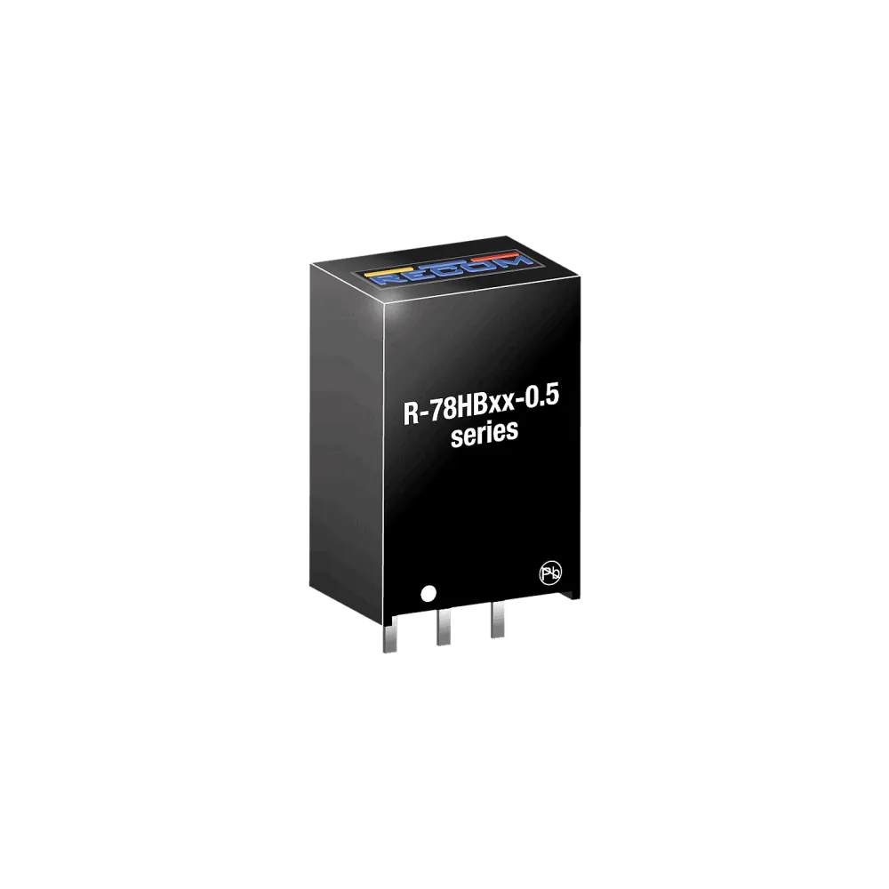 7.5W DC/DC Converter, Input 20…72V, Output 15V/500mA, SIP3