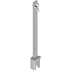 Panel holder for scissor barrier