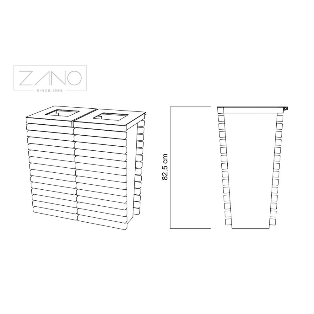 Flash recycling bin