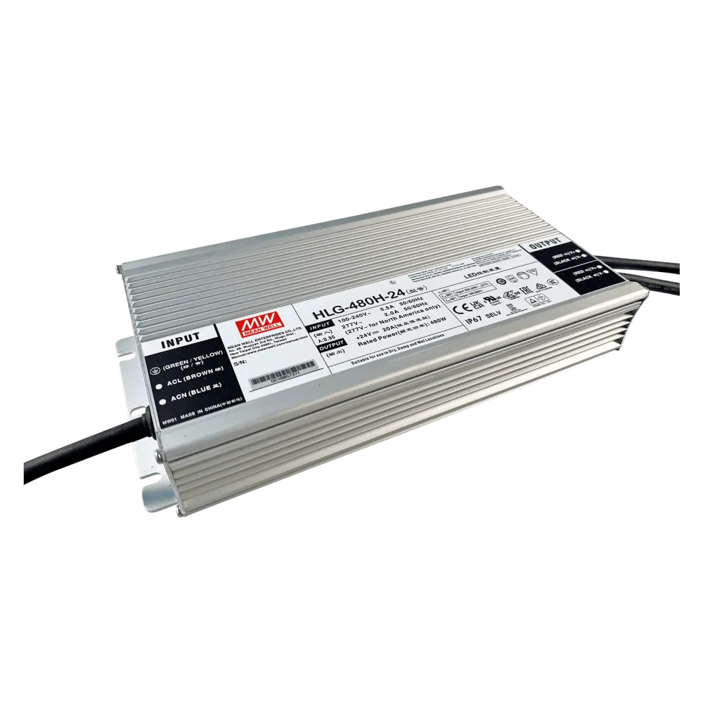 480W LED Driver CV+CC 24V/20A