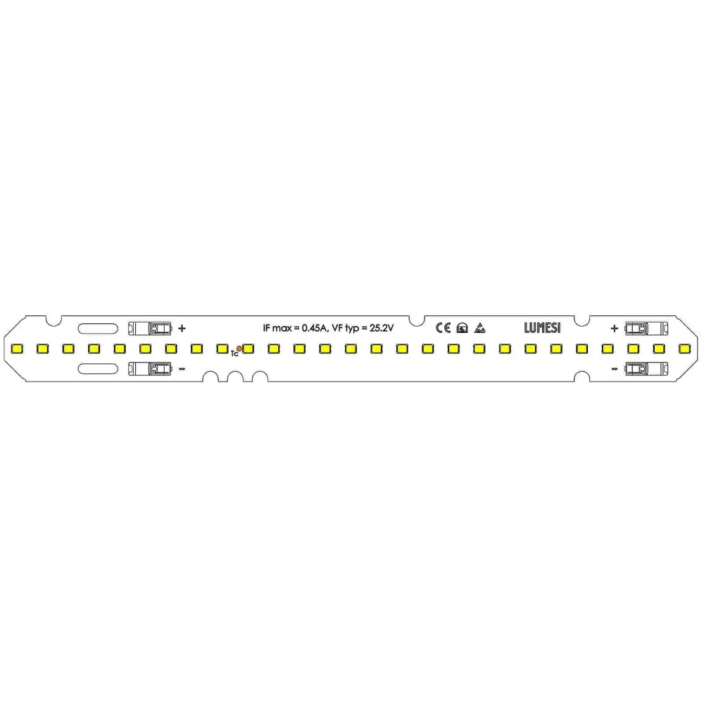 LED module 210x20x1.6 / 2700K / CRI >90 / 27LED