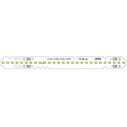 LED module 210x20x1.6 / 2700K / CRI >90 / 27LED