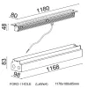 RGBW Matrix Recessed - Recessed Wallwasher RGBW L. 1180