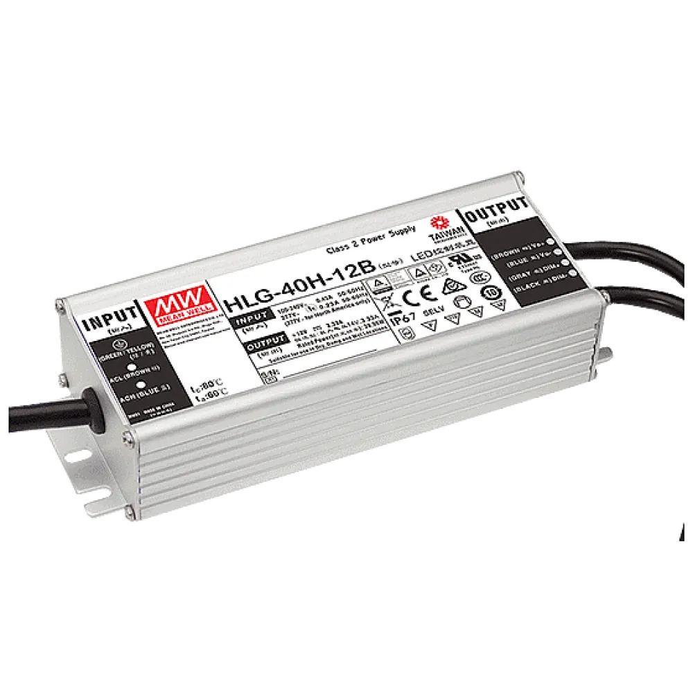 40W LED Driver CV+CC 12V/3.33A, 3in1 Dimming