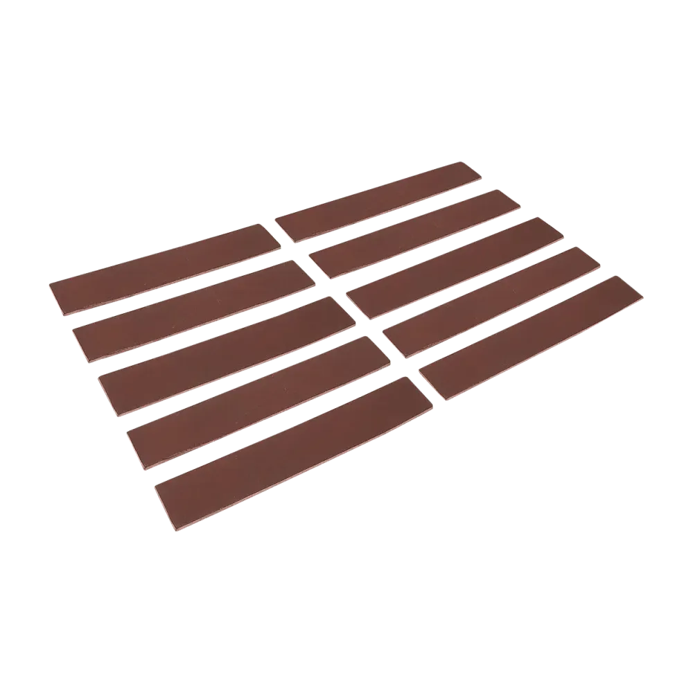 Selbstklebende Lederstreifen 150 x 25 x 3,0 mm (VE10)