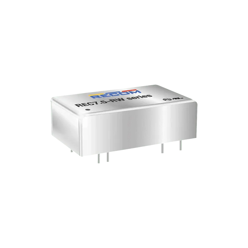 7.5W DC/DC converter, input 18...36V, output +-15V/+-250mA, DIP24