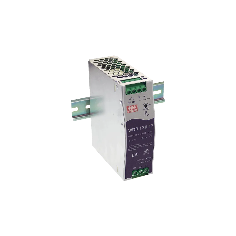 120W DIN Rail Power Supply 24V/5A
