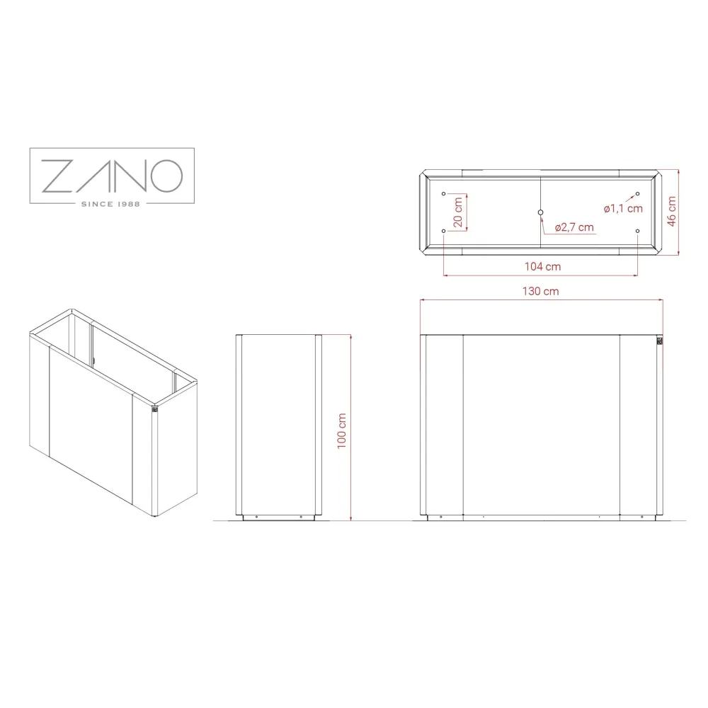 Stilo planter