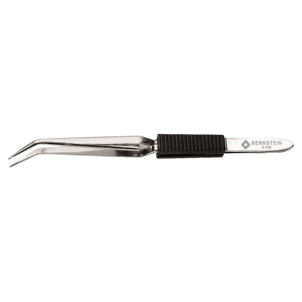 Soldering cross tweezers 160mm shape R29b plastic handle