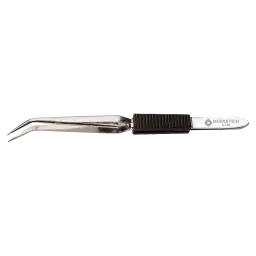 Soldering cross tweezers 160mm shape R29b plastic handle