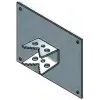 Surcharge for central mounting for street name signs