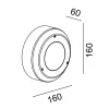 Lucy Wall 1050W/WR1.VS.99-Wall - Stainless steel wall or ceiling luminaire