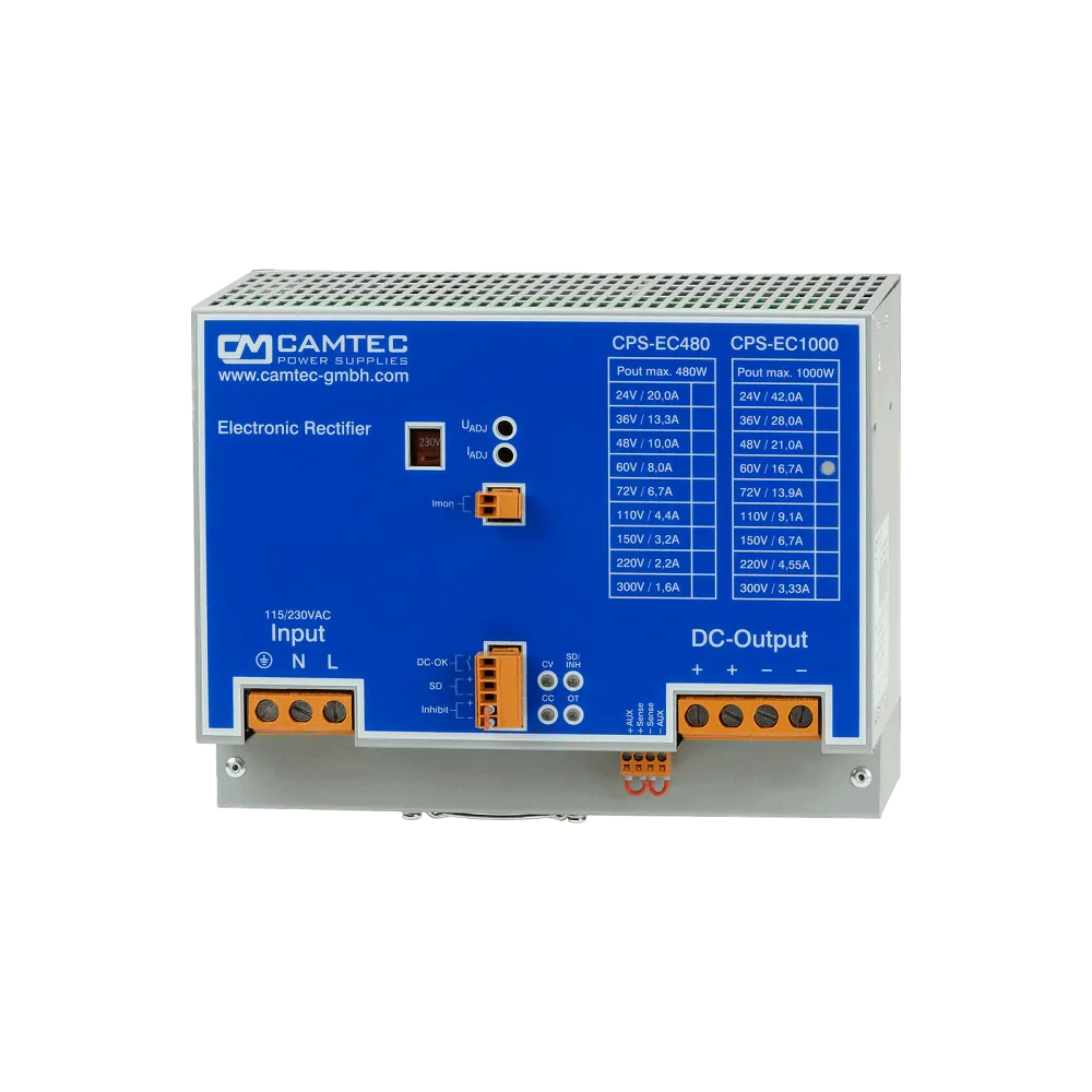 1000W DIN-Rail Battery Charger 24V/42A