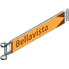 Hotel direction sign