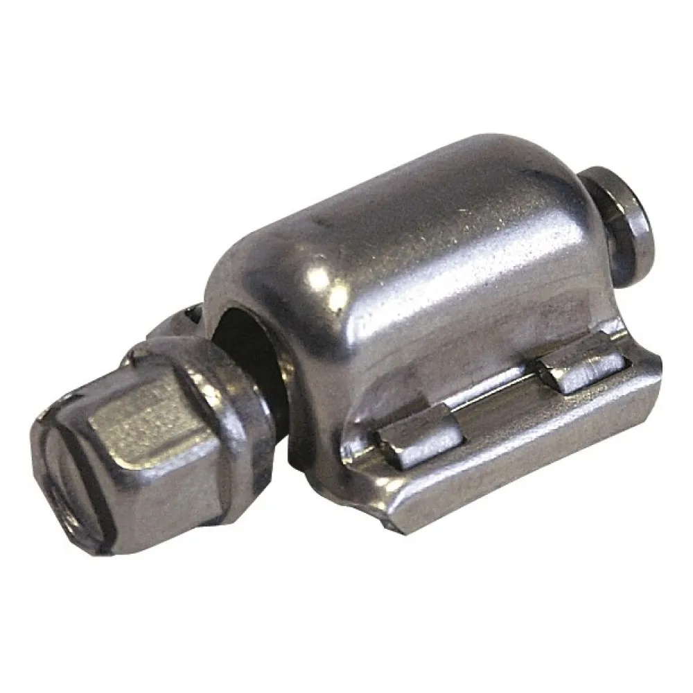 Screw housing for worm screw hinge (14 mm wide)