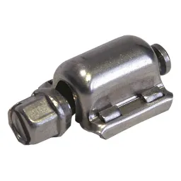 Screw housing for worm screw hinge (14 mm wide)