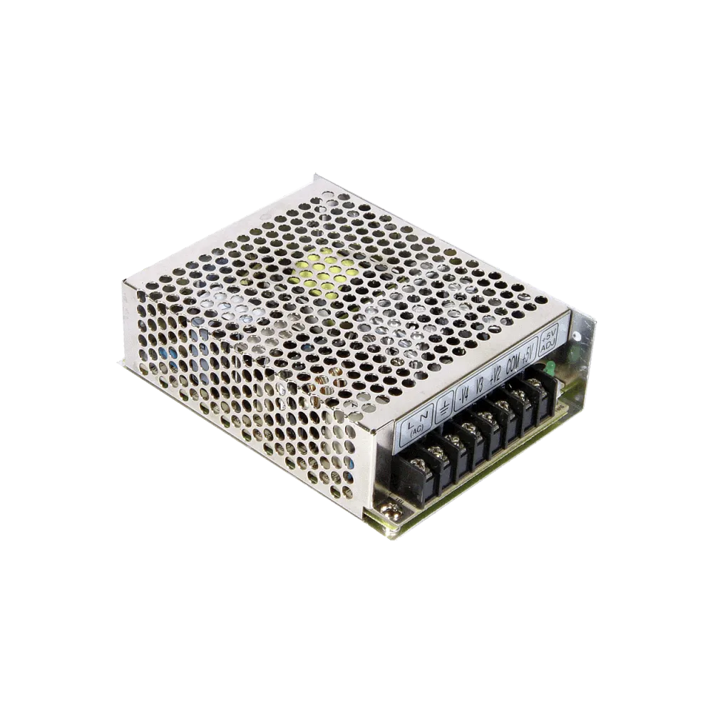 65W Enclosed Power Supply 5V/8A, 12V/3A, -5V/1A, -12V/1A