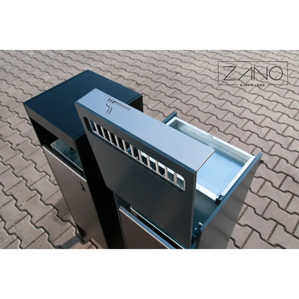 Simple Litter bin with ashtray