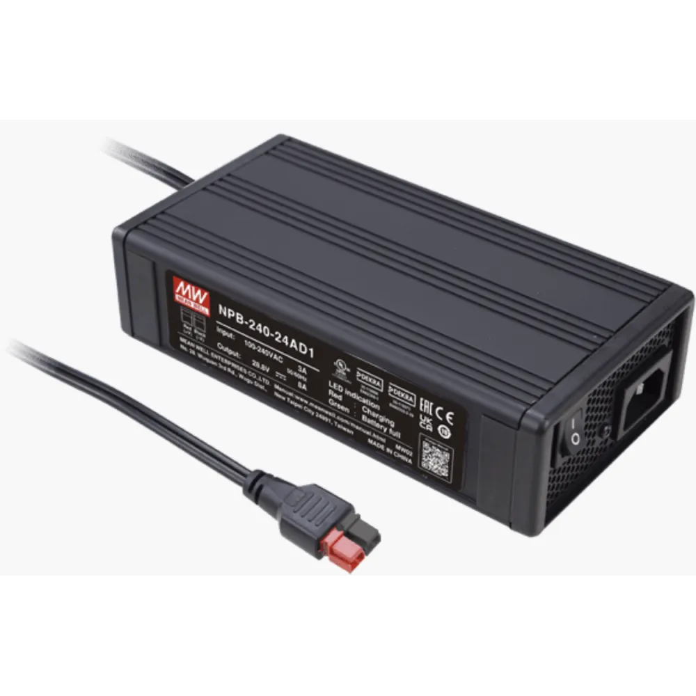205W Battery charger 13.8V/13.5A, Anderson connector