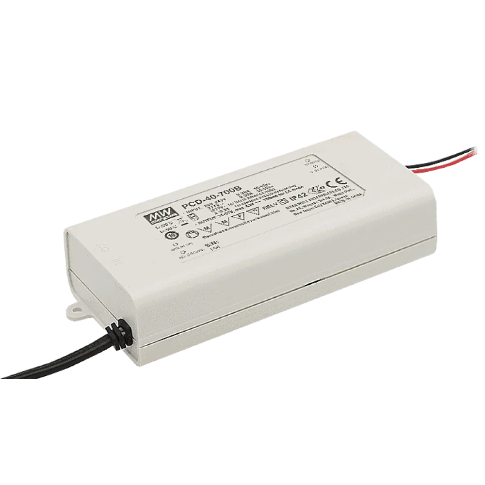 38W CC LED Driver 350mA/70…108V, TRIAC Dimming