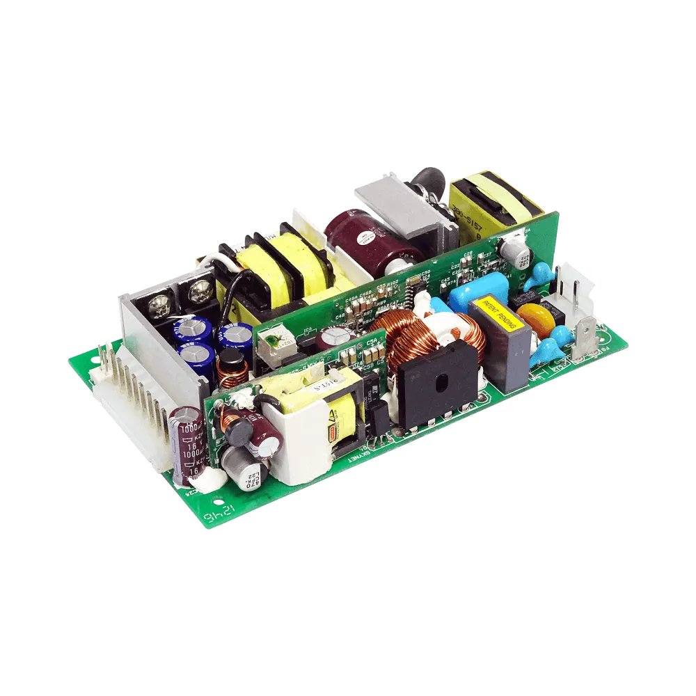 144W Medical Open Frame Power Supply 12V/12A, 5V 2A