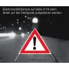 Three-sided folding sign (retroreflective)