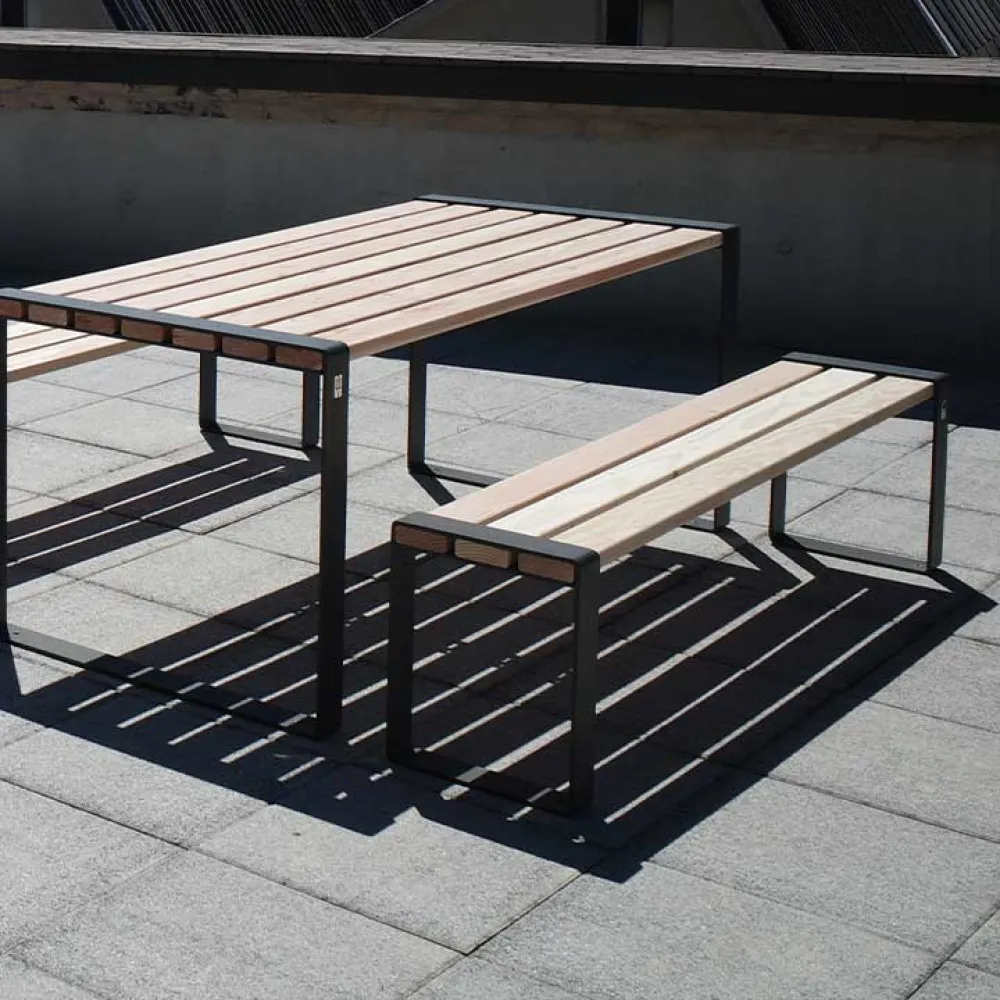 Forézien Backless Bench