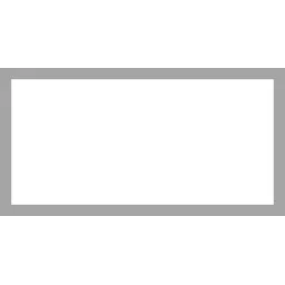 Classic plaque without icon 125x65
