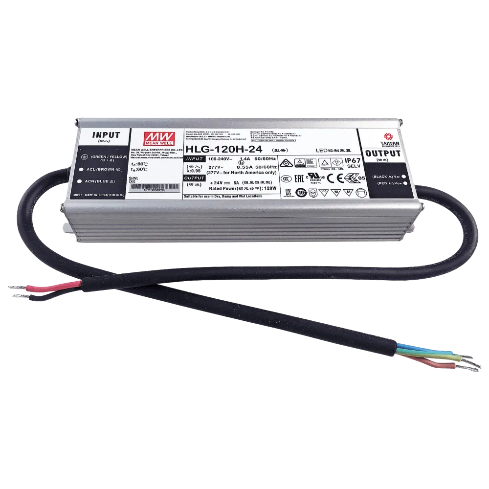 120W LED Driver CV+CC 24V/5A