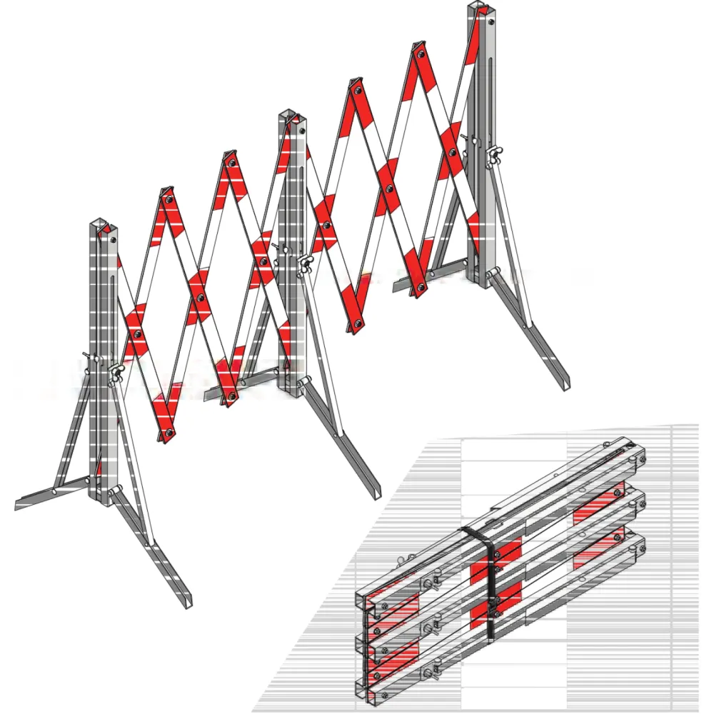 Scissor barrier
