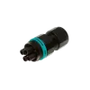 Techno Mini Circular Connector TH387, Socket, 4P, Crimp, D7-12, IP66/IP68