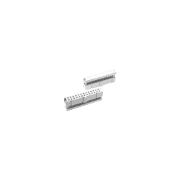 PCB Post connector with strain relief 1001 grey