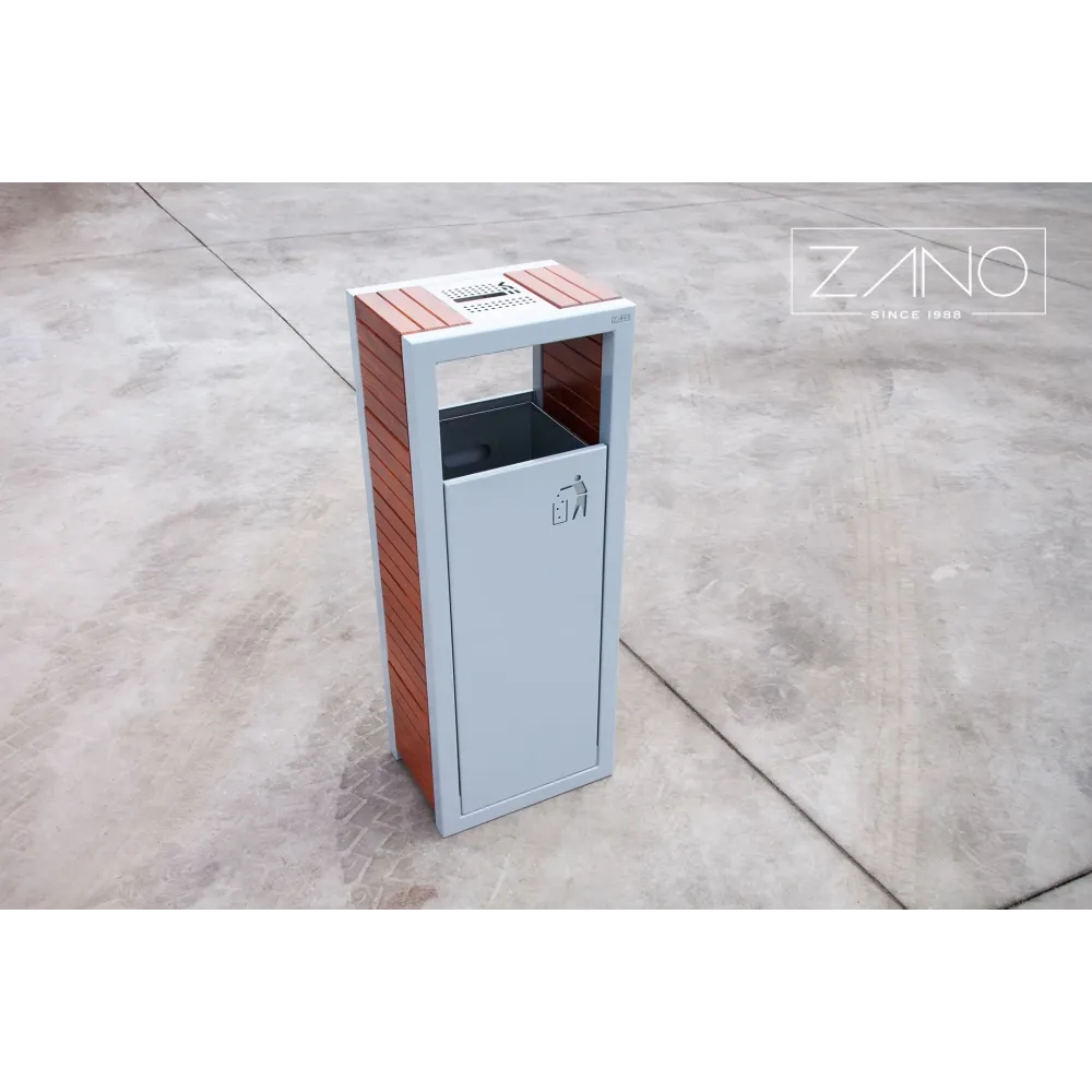 Pavo Litter Bin with ashtray
