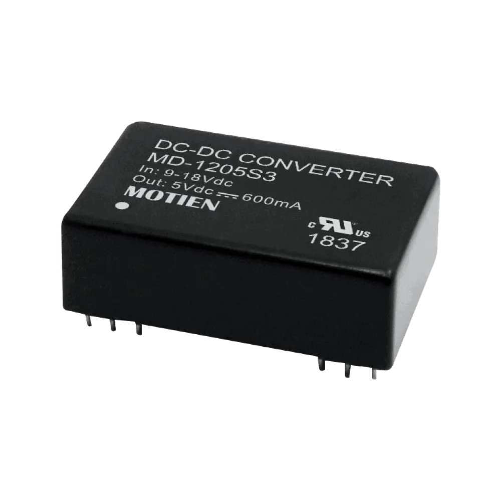 3W DC/DC-Converter, Input 9…18V, Output 5V/0.6A