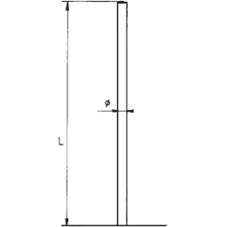 Standpipes for concrete bases and beacons