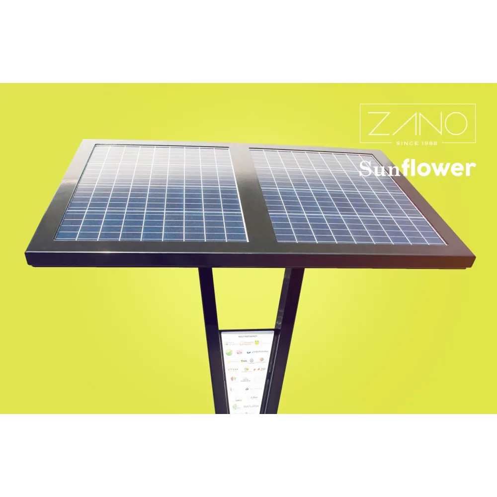 Solar charging station Sunflower