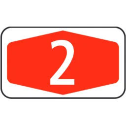 4.58 Number sign for highways and expressways