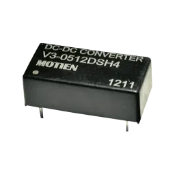 2W DC/DC converter, input 5V, output 7.2V/0.277A