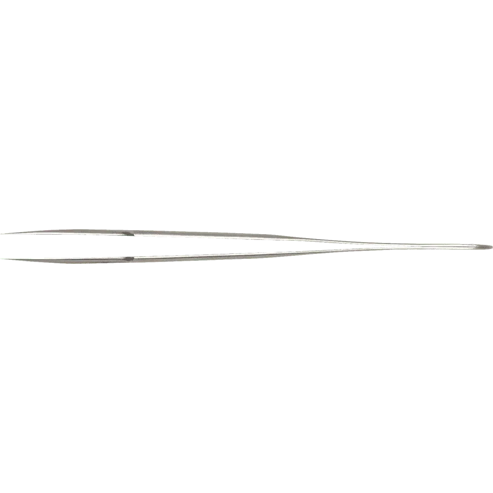 Precision tweezers with very fine tips, suitable for very fine wires