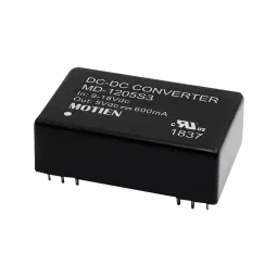 3W DC/DC converter, input 9...18V, output 24V/0.125A
