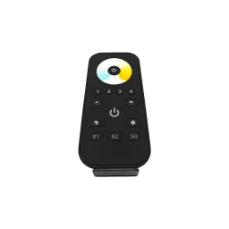 ZigBee3.0 remote control, Tunable white, color wheel, black