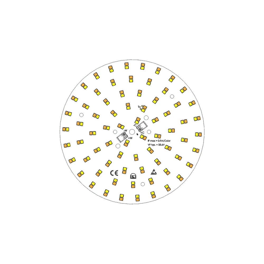 LED module ø134mm / TW / 2700K & 6500K / CRI >90 / 144LED
