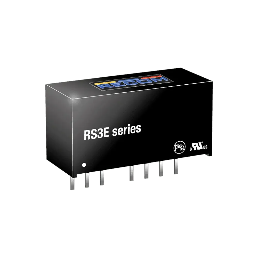 3W DC/DC converter, input 9...18V, output 5V/600mA, SIP8