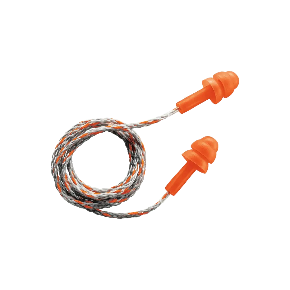 uvex whisper earplugs with cord SNR 23dB 50 pairs in mini box