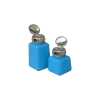 Dispenser bottle made of durAstatic e9 120ml, blue